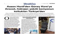 Assan Hanil'den Güney Kore'ye İhracat